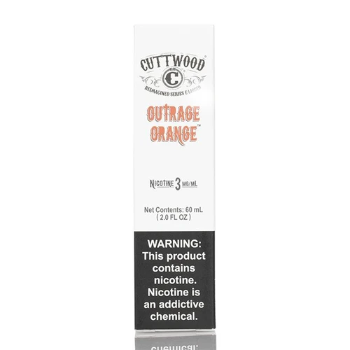 CuttWood Outrage Orange 60ML
