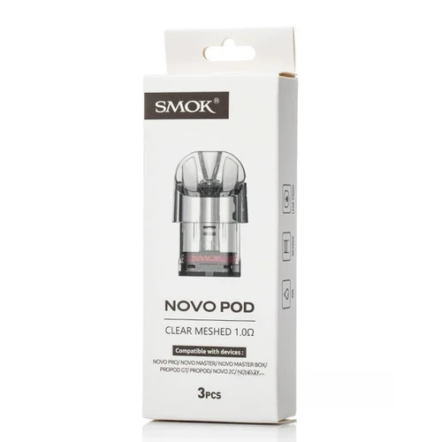 Smok Novo Pod Clear - Novo Kartuş (3 Adet)