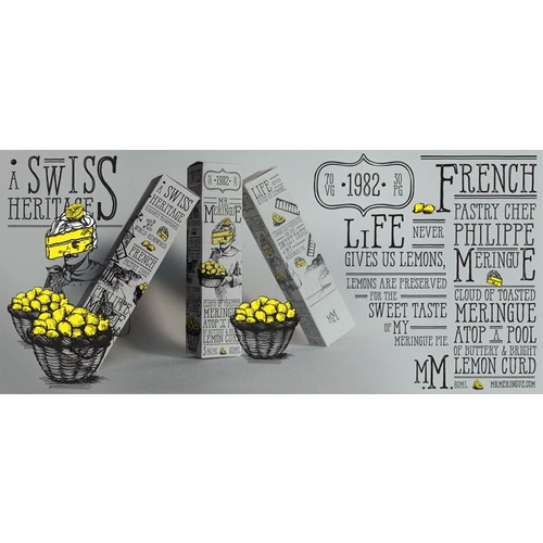 Charlie's Chalk Dust - Mr. Meringue Premium Elektronik Sigara Likiti (60 ML)