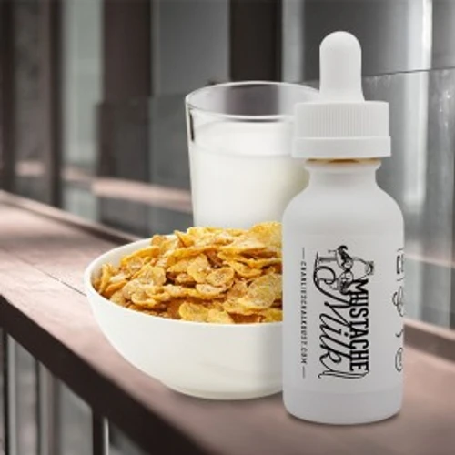 Charlie's Chalk Dust - Mustache Milk Premium Elektronik Sigara Likiti (30 ML)