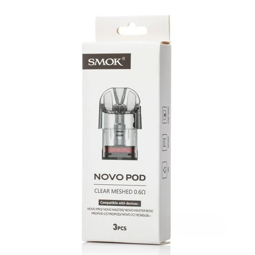 Smok Novo Pod Clear - Novo Kartuş (3 Adet)