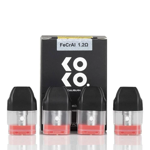 Uwell CALIBURN Pod - Yedek Kartuş (4 Adet)